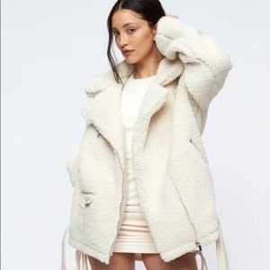 Lioness Sherpa moto jacket